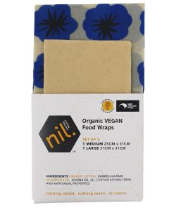 NIL Vegan Wrap Blue Flower