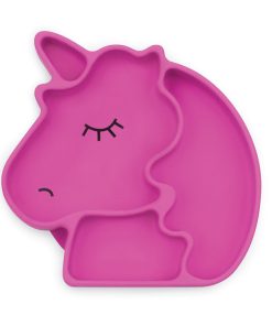 Bumkins Silicone Grip Dish Unicorn