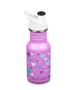 Klean Kanteen 355ml with Sport Lid Orchid Hearts