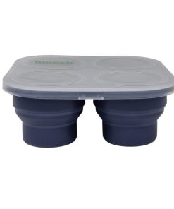 Munch Cupboard Food Tray 4 Compartment Blue
