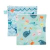 Bumkins Rolling with the Waves Large Snack bags