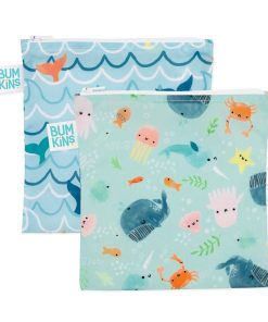 Bumkins Rolling with the Waves Large Snack bags