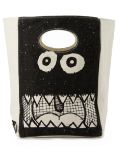 Fluf Big Mouth Organic Cotton Lunch bag